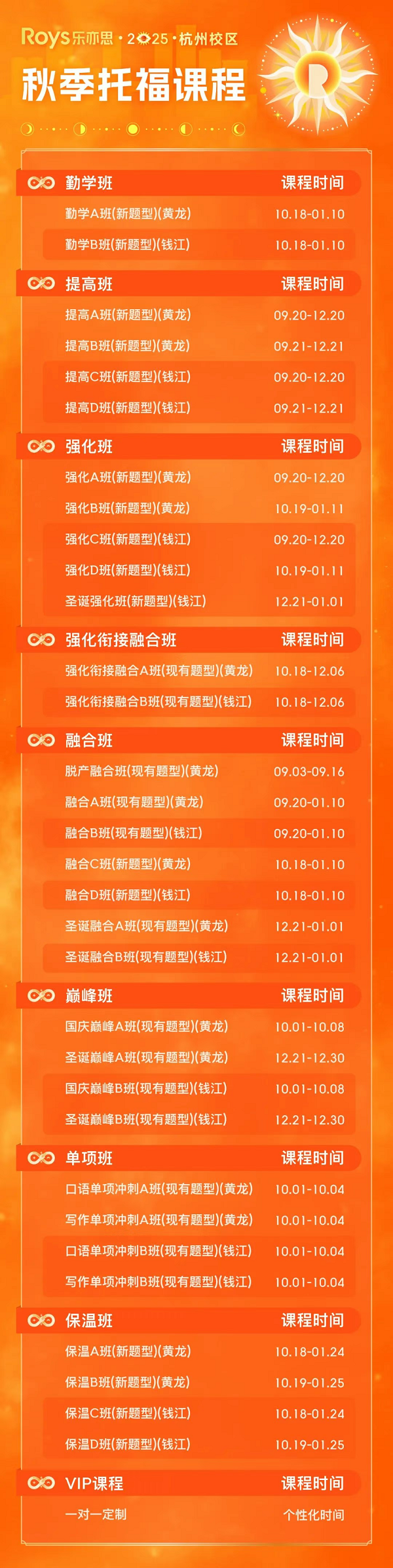 樂亦思托福秋季課程 樂亦思托福秋季課程